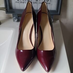 Nine West Dark Red Heels